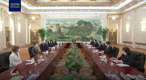 Си Цзиньпин провел в Пекине встречу с Энтони Блинкеном