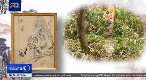 Китайский художник Фэн Дачжун посвятил 40 лет своей жизни изображению тигров