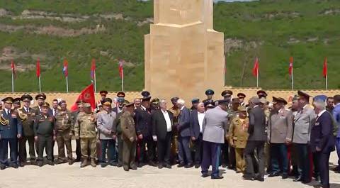 В Дагестане открыли памятник павшим в борьбе с фашизмом в годы Великой Отечественной войны