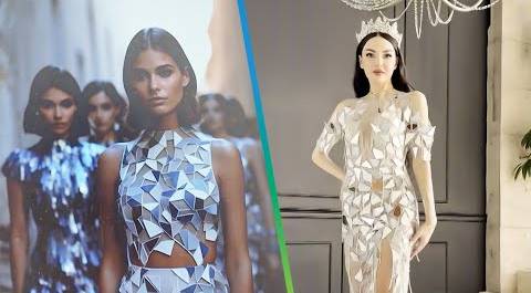 «Мисс Армения» надела платье, созданное нейросетью: ИИ создал целую коллекцию одежды