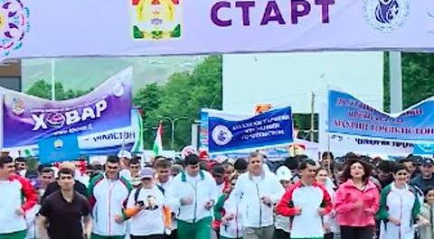 Марафон в честь Национального дня бега прошел в Душанбе