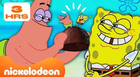 Губка Боб | ЛУЧШЕЕ из 9, 10 и 11 сезонов "Губка Боб" Часть 2 | 2-часовая+ подборка | Nickelodeon