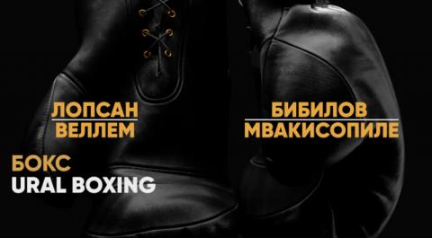 URAL Boxing. Шерзод Хусанов против Артыша Лопсана. Тимур Бибилов против Диксона Мвакисопиле