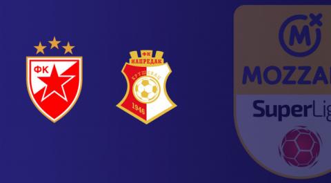 Црвена Звезда - Напредак. Чемпионат Сербии. Тур 26