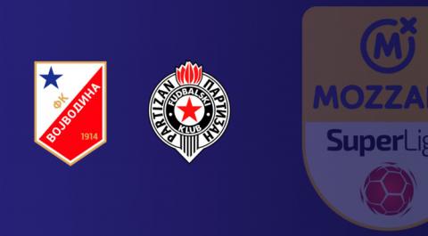 Войводина - Партизан. Чемпионат Сербии. Тур 26