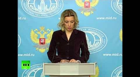 Мария Захарова об инсценировке казни пилота Су-24 на Украине: Видимо, считали, что весело получится