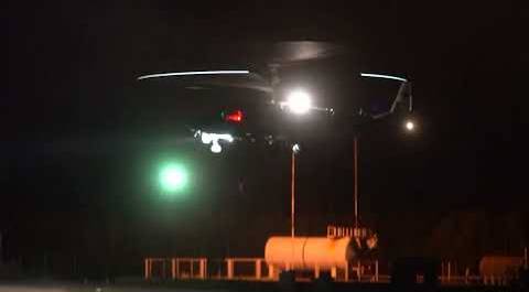Night’s footage of Ka-52 attack helicopters