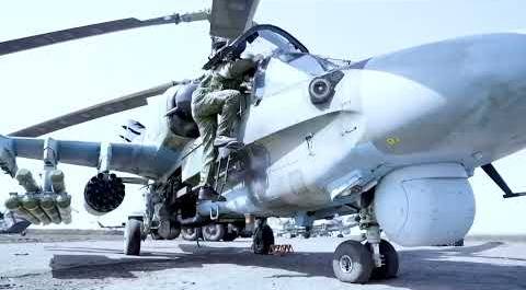 Army aviation in action: Ka-52 strikes