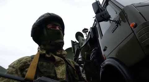 Russian electronic warfare units on combat duty