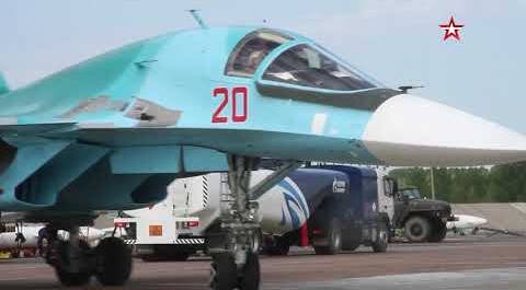 Экипажи Су-34 готовятся к конкурсу «Авиадартс-2020»