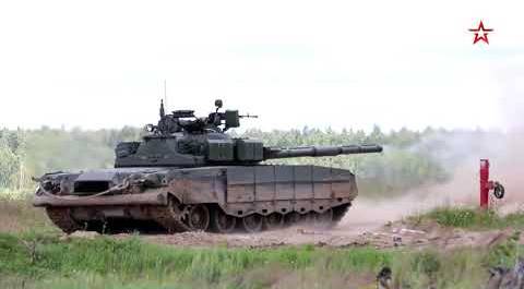 Боевые стрельбы новейших Т-80БВМ