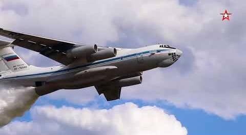 За сутки экипажи Ил-76 выполнили пять полетов для тушения пожаров в Оренбургской области