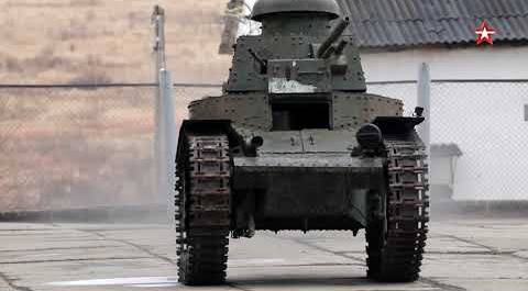 100-летний танк выйдет на Парад Победы в Уссурийске