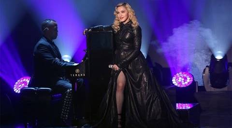 Madonna Performs 