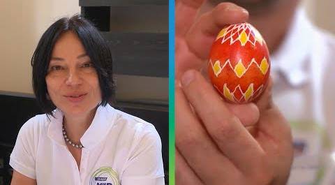 Журналисты «МИРа» в Беларуси освоили роспись пасхальных яиц