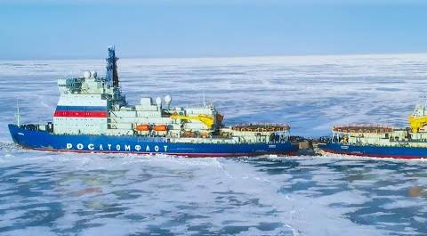 Из России в Китай отправился первый «Арктический экспресс»