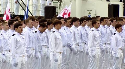 Десятки курсантов приняли присягу в День моряка в Грузии