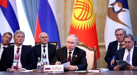 Путин и лидеры других стран обсудят промежуточные итоги деятельности ЕАЭС за 10 лет