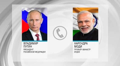 Путин поздравил Моди с успехом народной партии на парламентских выборах