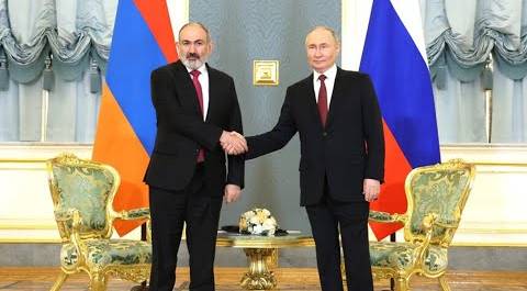 Владимир Путин и Никол Пашинян провели переговоры в Кремле