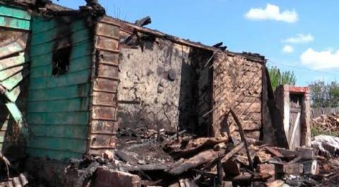 Подросток вытащил из горящего дома младшего брата и отчима и спас их от ужасной смерти в Курске