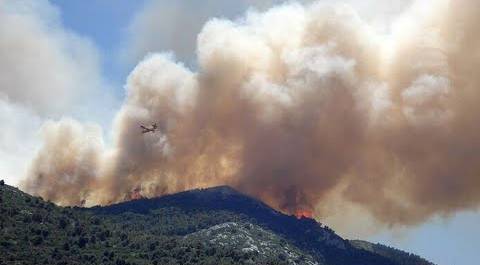 Огонь подбирается к отелям с туристами. Лесные пожары бушуют в Турции