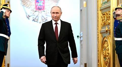 Церемония вступления Владимира Путина в должность президента России