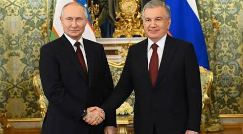 Путин и Мирзиеев решили увеличить товарооборот до 30 миллиардов долларов