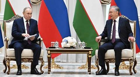 Путин: Россия - один из ведущих торговых партнеров Узбекистана