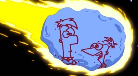 Финес и Ферб - Комета кермиллиана | Популярные мультфильмы Disney (1 Сезон 16/2 серия)