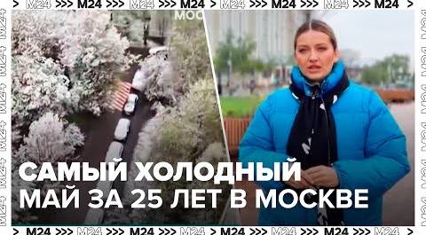 7 мая 2024 года стало самым холодным в Москве за последние 25 лет - Москва 24