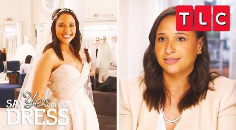 Designer Lazaro Saves the Day With a Sparkly Blush Dress! | Say Yes to the Dress | TLC