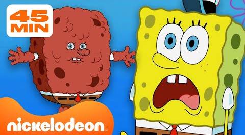 Губка Боб | ЛУЧШЕЕ из 8 сезона "Губка Боб"! (часть 3) 🥇 | 45-минутная подборка | Nickelodeon