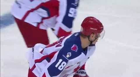 Kugryshev scores the first goal of KHL 2016/17 season
