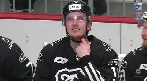Первый гол Шепелева в КХЛ / Shepelev scores his first KHL goal