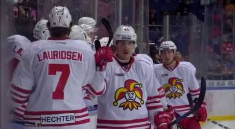 Oliver Lauridsen first KHL goal