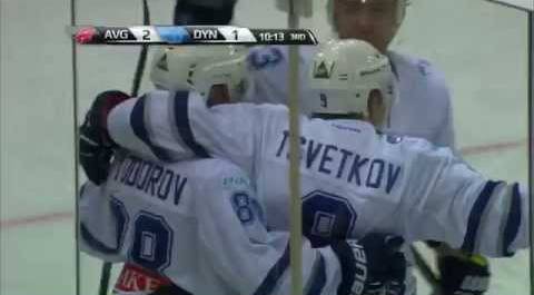 Первый гол Артёма Фёдорова в КХЛ / Artyom Fyodorov first KHL goal
