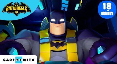 Специална компилация Батман и бат-мобил | Batwheels | Cartoonito | Анимационни филми за деца