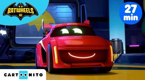 Batwheels - компилация  | Най-страхотните авто-екстри | Cartoonito | Забавна анимация за деца