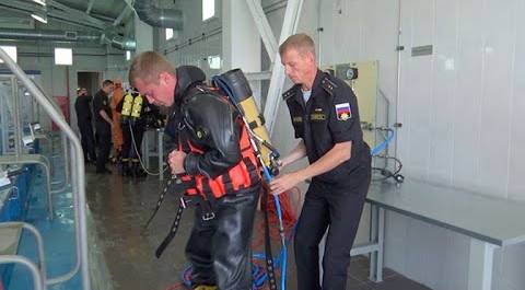 Как проходит тренировка водолазов в уникальном УТК в Новороссийске