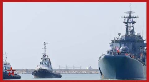 Отряд десантных кораблей Северного и Балтийского флотов прибыл в порт Тартус в Сирии