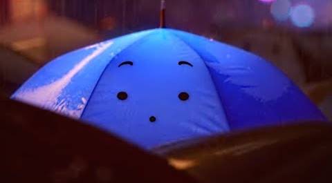 мультфильм Disney Синий зонтик | Короткометражки Студии PIXAR [том3] | Мультик о встрече в городе