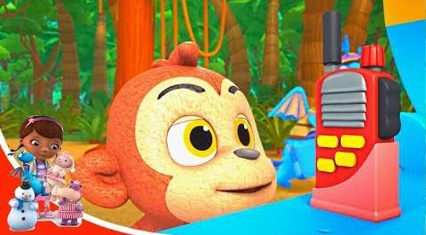 Доктор Плюшева. Настоящее сафари: Непослушная обезьянка - серия 33 | Disney Мультфильм про игрушки