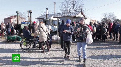 Беженцы из Черниговской области пытаются самостоятельно добраться в Россию и Белоруссию