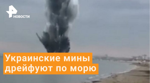 В Турции подтвердили угрозу украинских мин в Черном море