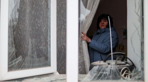 Нескольких минут не хватило жительнице Донецка для спасения в момент обстрела