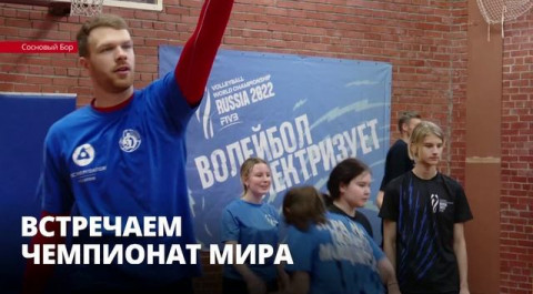 В Сосновом Бору игроки «Динамо Ленинградская область» провели мастер-класс для учеников 9-й школы