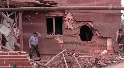 Центр Донецка вновь подвергся обстрелу со стороны украинских военных