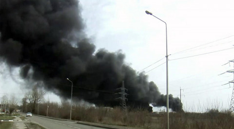 ВСУ нанесли авиаудар по нефтехранилищу в Белгороде