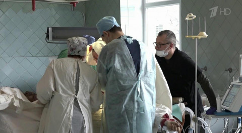 Российские врачи прибыли в Луганскую народную республику, чтобы спасать людей